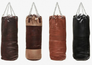 Кожаные боксерские мешки: выбор, материалы и уход